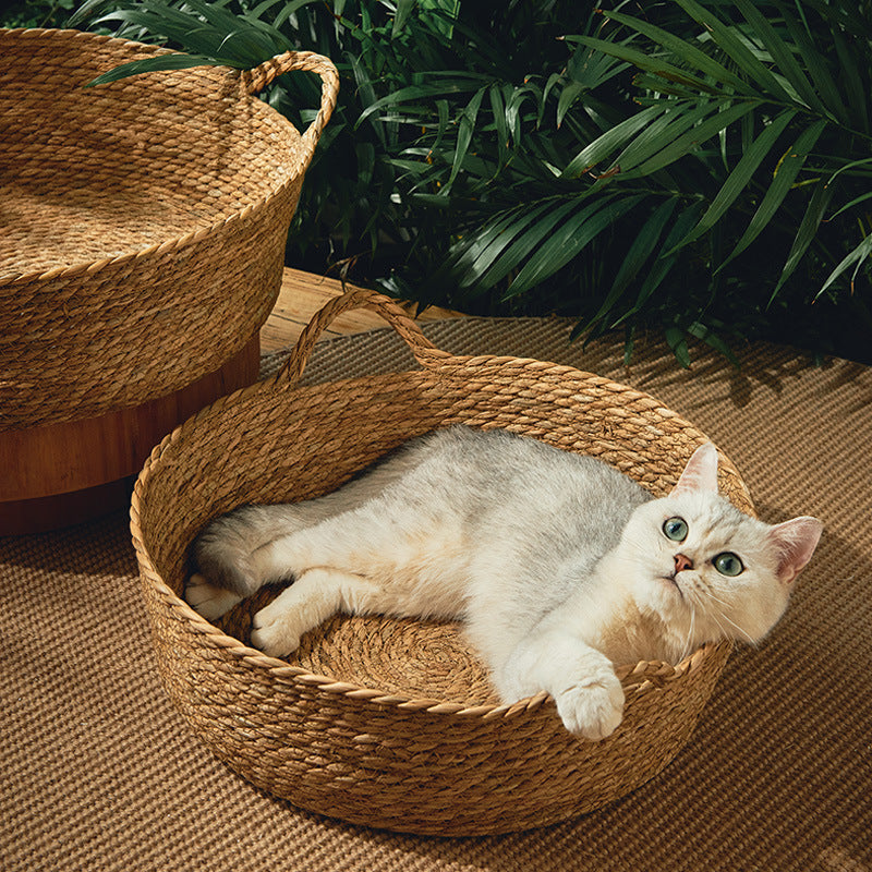 panier chat osier confort podisiercats