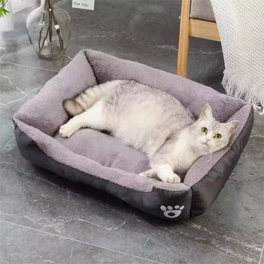 chat panier gris panelCats