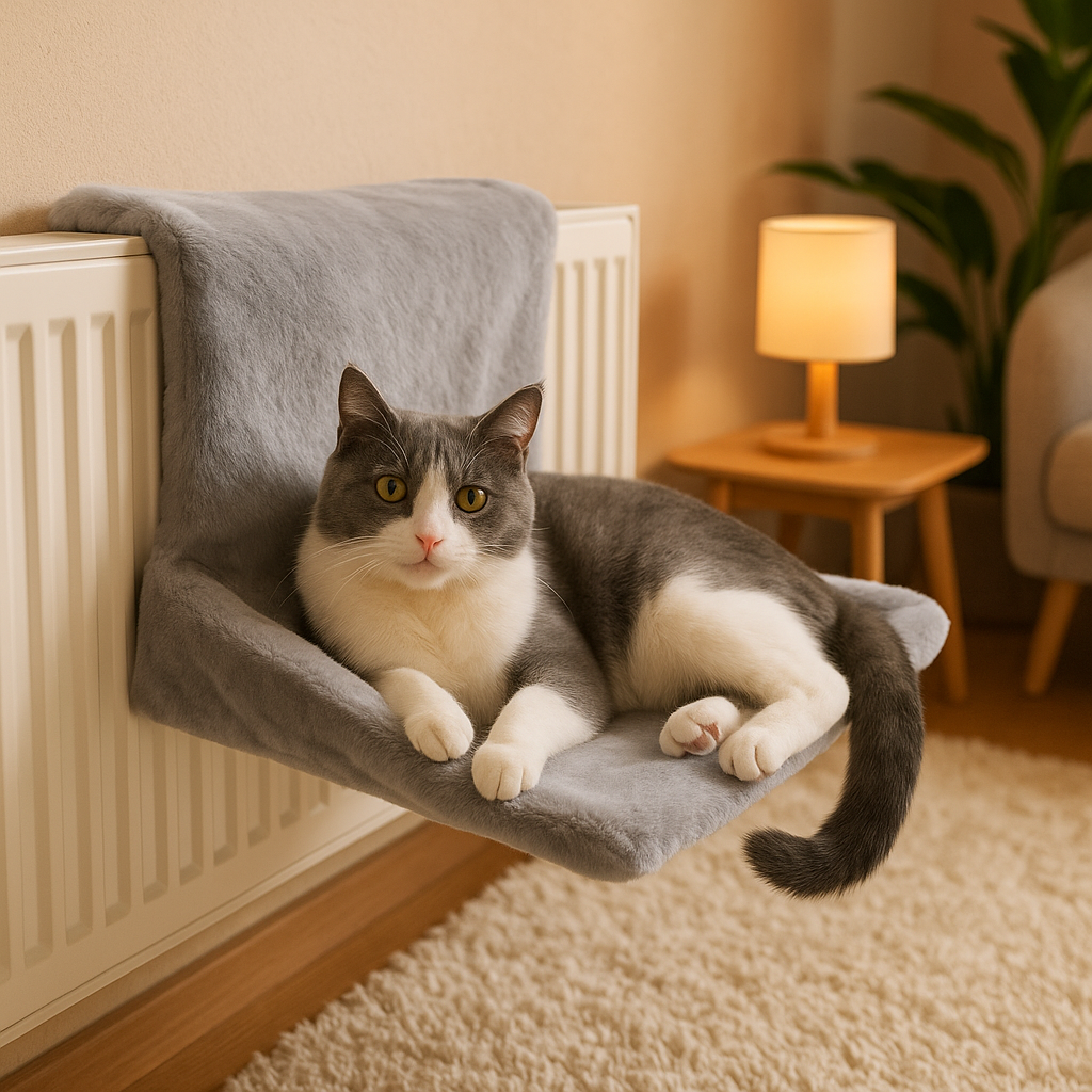 hamac chat fenetre gris hadiocats