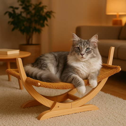 hamac chat marron hachoucats