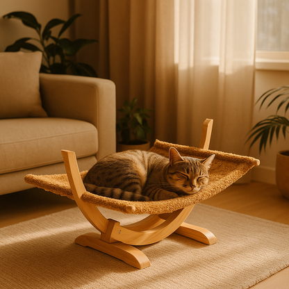 hamac chat moelleux hachoucats