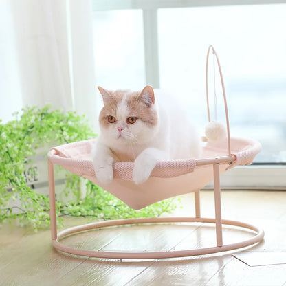 hamac chat rose hamoucats