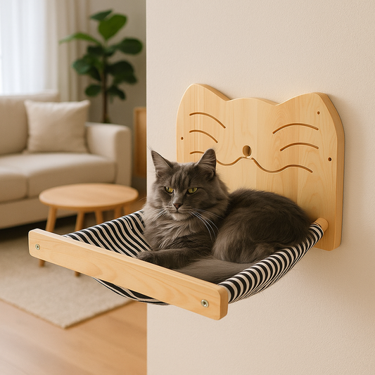 hamac chat suspendu beige holicats