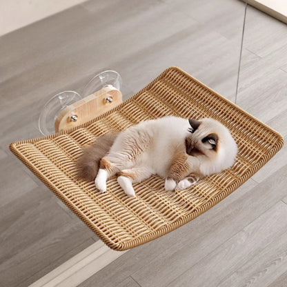 hamac pour chat beige hasiercats