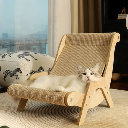 panier chat osier chaise confortable posofacats