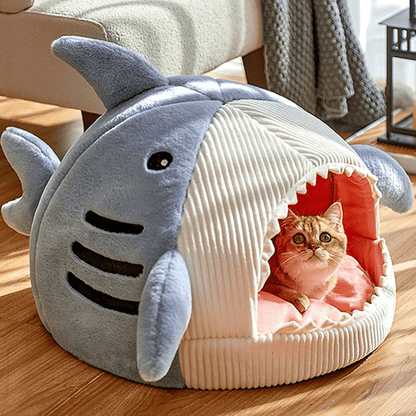 panier chat requin bleu optimal